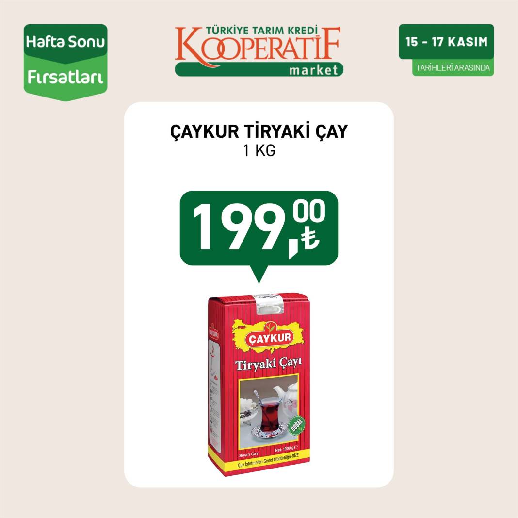 Tarım Kredi Market yine dev indirimle vatandaşın karşısına çıktı 21